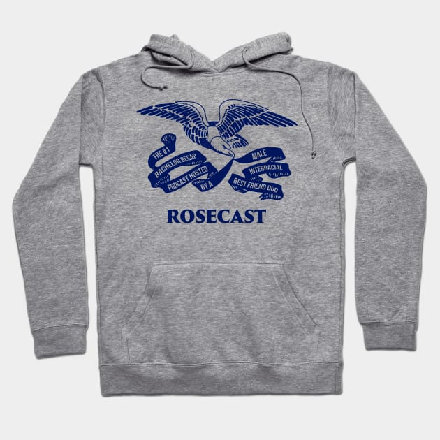 Rosecast Iowa (Navy) Hoodie by ZPDesign